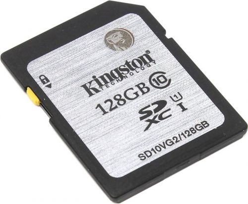  Карта памяти 128GB Kingston SD10VG2/128GB