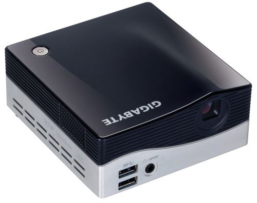 Gigabyte GB-BXPi3-4010 Core i3-4010U 1.7GHz (2xDDR3L SODIMM,SATA,mSATA,GLan,WiFi,Bluetooth 4.0,Audio,HDMI/Mini DP,4xUSB3.0, DLP Projector) RTL