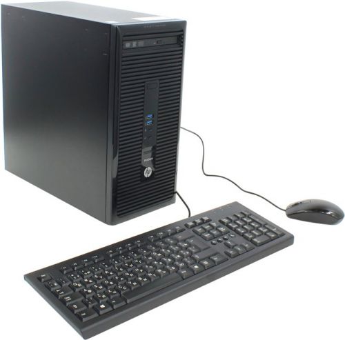  Компьютер HP ProDesk 490 G2 J4B04EA Core i7 4790 (3.6GHz), 4096MB, 1000GB, DVD RW, Shared VGA, Windows 7 Professional + Windows 8.1 Professional, key