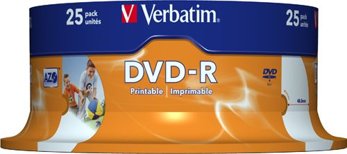  Диск DVD-R Verbatim 43538