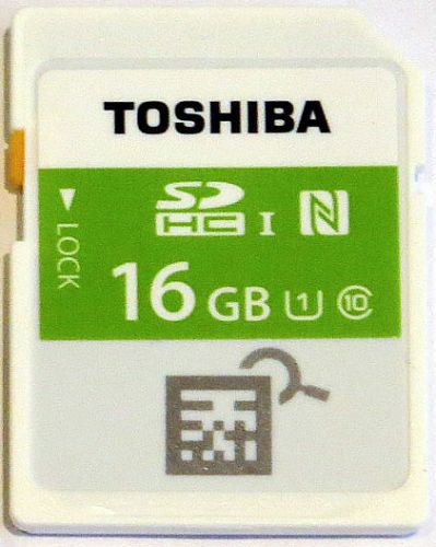  Карта памяти 16GB Toshiba SD-T016NFC(6 16GB Class 10 NFC SDHC Card