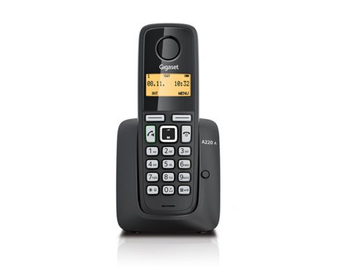  Телефон DECT Gigaset A220A Black