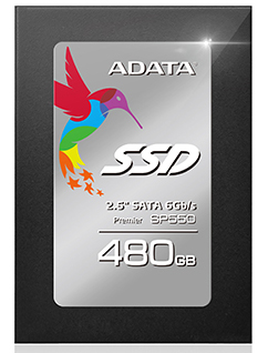  Твердотельный накопитель SSD 2.5&#039;&#039; A-Data ASP550SS3-480GM-C Premier SP550 480GB TLC Silicon Motion SATA 6Gb/s 510/560Mb 75000 IOPS