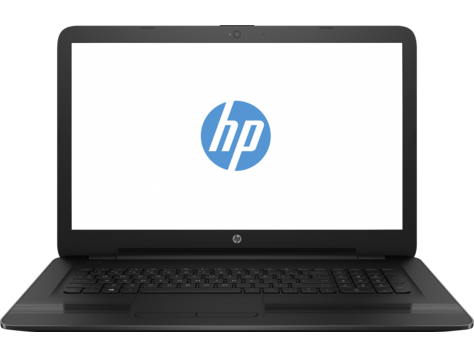  HP 17-y018ur AMD E-Series E2-7110(1.8Ghz)/4096Mb/1000Gb/DVDrw/Int:AMD Radeon R2/Cam/BT/WiFi/41WHr/war 1y/2.65kg/jack black/DOS