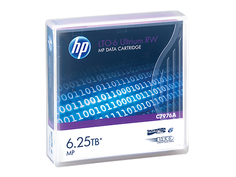  Картридж HP Ultrium LTO6 6,25TB (C7976A)