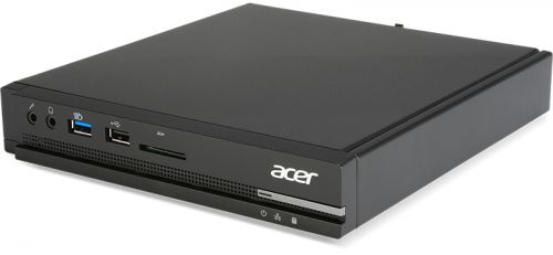  Неттоп Acer Veriton N2510G Cel N3050/2Gb/500Gb 5.4k/HDG/DOS/kb/m/black DT.VMFER.003