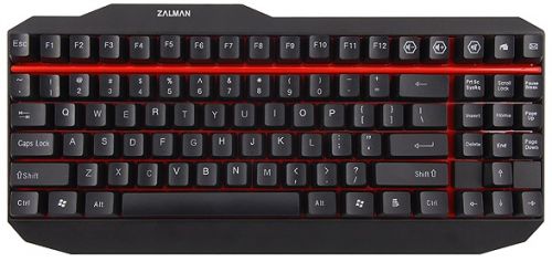  Клавиатура проводная Zalman ZM-K500 USB, Mechanical, 5 доп. клавиш