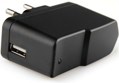  Зарядное устройство сетевое Gembird MP3A-UC-AC1-B 220V-5V USB A черный