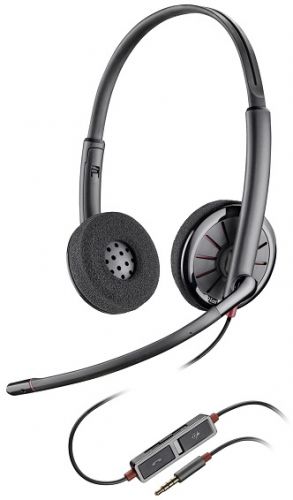  Гарнитура проводная Plantronics Blackwire C225