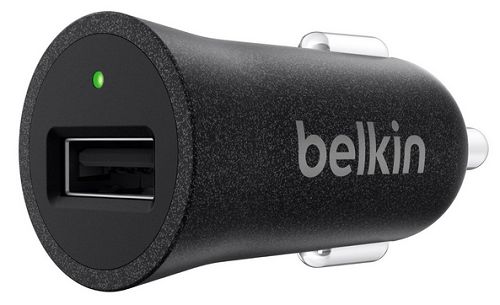  Зарядное устройство автомобильное Belkin Universal Car Charger Black F8M730btBLK 2.4A, универсальное, черное