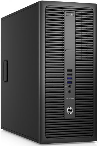  Компьютер HP EliteDesk 800 G2 P1H14EA Core i5 6500 (3.2GHz), 8192MB, 128GB SSD, DVDRW, Shared VGA, Windows 10 Professional + Windows 7 Professional,