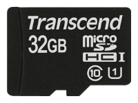  Карта памяти 32GB Transcend TS32GUSDU1 microSDHC Class 10 UHS-I (SD адаптер)