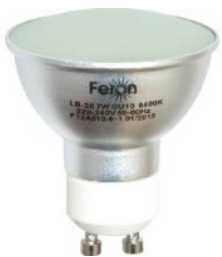  Лампа светодиодная Feron LED 7 Вт, 230 В, GU10