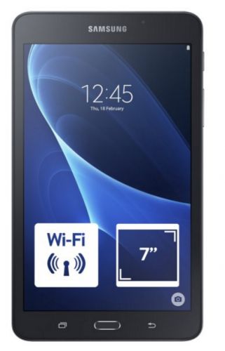 Samsung Galaxy Tab A SM-T280 8Gb Black (1.3) 4C, RAM1.5Gb, ROM8Gb 7" TFT 1280x800, WiFi, BT, 5Mpix, 2Mpix, GPS, Android 5.1, черный, Touch, m