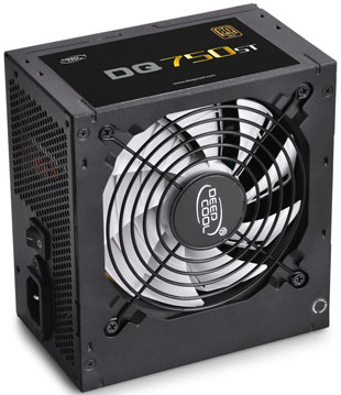  Блок питания ATX Deepcool Quanta DQ750ST 750W (120mm FAN, A.PFC, 6xSATA, 80+ Gold) Ret