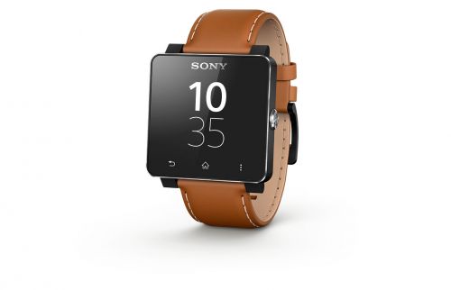  Ремешок на руку кожаный Sony для SmartWatch 2 SE20 Leather Brown