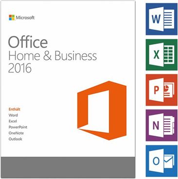 Microsoft Office Mac Home Business 1PK 2016 English CEE Only Medialess