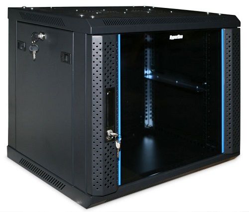  Шкаф серверный 19, 18U Hyperline TWFS-1845-SR-RAL9004