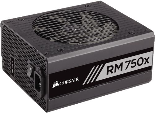  Блок питания ATX Corsair RM750x 750W Active PFC, 80Plus Gold, полностью модульный, RTL