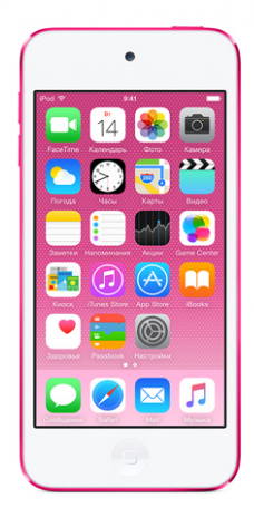  Цифровой плеер Apple iPod touch 5 16GB Pink MKGX2RU/A