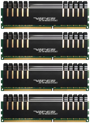  DDR4 16GB (4*4GB) Patriot PX416G266C5QK Extreme V4 PC3-21300 2666MHz CL15 1.2V Радиатор BLACK