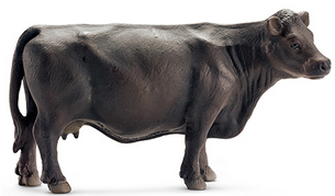  Игровая фигурка Schleich 13767 Корова породы Черный Ангус