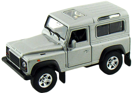  Модель автомобиля Welly 42392 Land Rover Defender