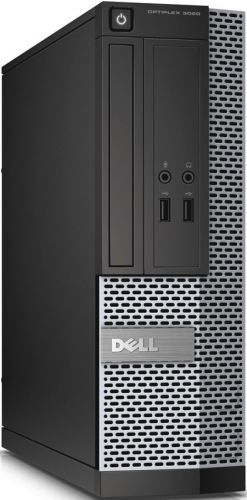  Компьютер Dell OptiPlex 3020 SFF i3 4160 (3.6)/4Gb/500Gb 7.2kHDG4400/DVDRW/Ubuntu/GbitEth/255W/клавиатура/мышь/черный/серебристый