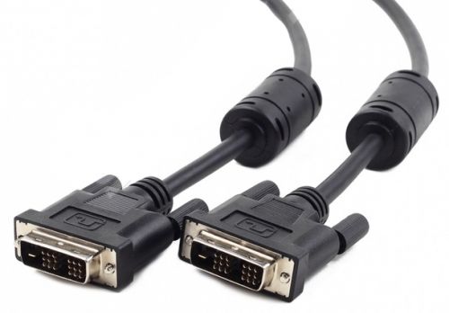  Кабель интерфейсный DVI-DVI Cablexpert CC-DVI-BK-10