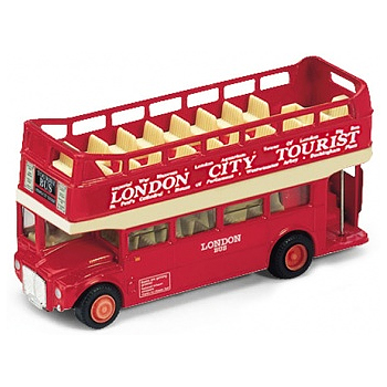  Модель автобуса Welly 99930C London Bus открытый