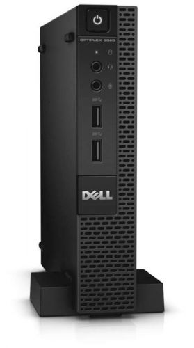  Компьютер Dell Optiplex 3020 Micro G3250T (2,8GHz) 4GB (1x4GB) 500GB (7200 rpm) Intel HD Linux Vertical Stand 1 year NBD