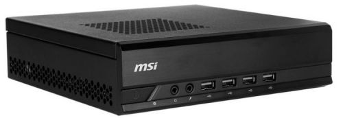  Компьютер MSI ProBox23 2M-021RU SFF PDC G3250/4Gb/500Gb 7.2kHDG/DVDRW/Windows 7 Professional/WiFi/черный 9S6-B08311-021