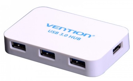  Разветвитель USB 3.0 Vention VAS-J31-W