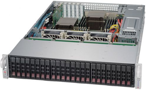  Корпус серверный 2U Supermicro CSE-216BE1C-R920LPB 24x2.5" HS Bays, iPass, 13"x13.68" EE-ATX, eATX, 7x LP, 2x920W Platinum, rail)