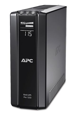 APC BR1200G-RS Power Saving RS, 1200VA/720W, 230V, AVR, 6xRus outlets (3 Surge &amp; 3 batt.), Data/DSL protrct, 10/100 B