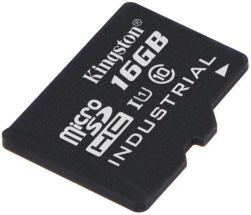  Карта памяти 16GB Kingston SDCIT/16GBSP MicroSDHC Class 10 UHS-I U1 Industrial Temperature