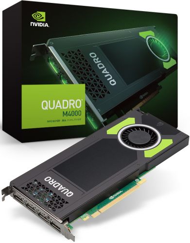  PCI-E PNY NVIDIA Quadro M4000 8Gb GDDR5, 256 bit, 4*DP, Retail (VCQM4000-PB)