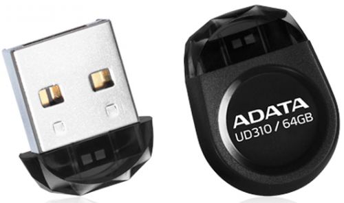  Накопитель USB 2.0 64GB ADATA AUD310-64G-RBK