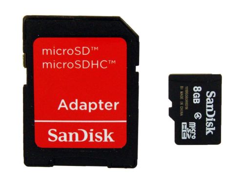  Карта памяти 8GB SanDisk SDSDQM-008G-B35A SDHC Class 4