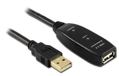  Кабель интерфейсный USB 2.0 удлинитель Greenconnect AM-AF