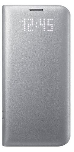  Чехол для телефона Samsung EF-NG935PSEGRU (флип-кейс) для Galaxy S7 edge LED View Cover серебристый