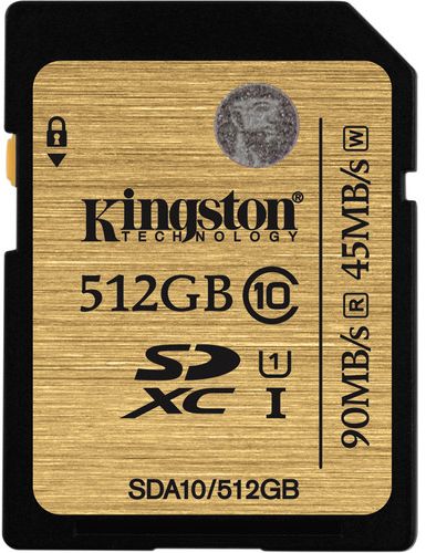  Карта памяти 512GB Kingston SDA10/512GB