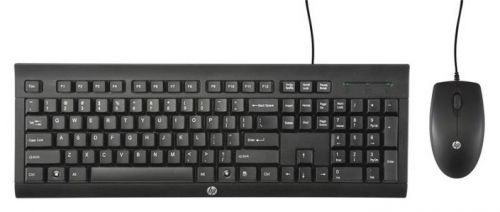  Клавиатура и мышь HP C2500 клав:черный мышь:черный USB