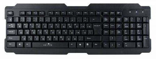  Клавиатура проводная Oklick 192M черный USB 945663