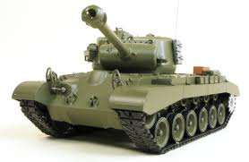  Радиоуправляемая модель танка Heng Long 3838-1 M26 Pershing, 1:16, дым