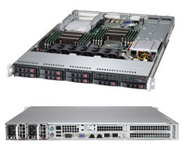  Серверная платформа 1U Supermicro SYS-1027R-72RFTP