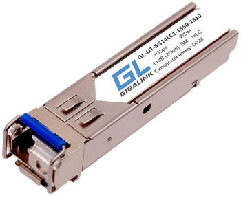 Модуль SFP GIGALINK GL-OT-SG14LC1-1310-1550-I