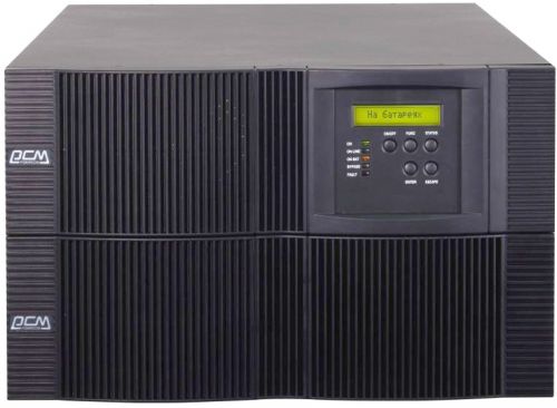  Источник бесперебойного питания Powercom VRT-6000 Vanguard RM, 6000VA/5400W, Rack/Tower