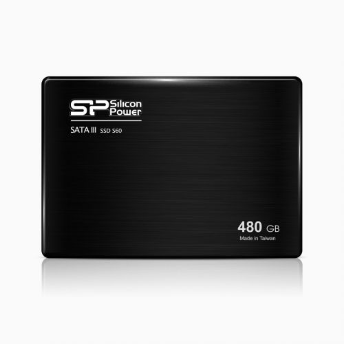  Твердотельный накопитель SSD 2.5&#039;&#039; Silicon Power SP060GBSS3S60S25 Slim S60 60GB SATA 6Gbit/s 500/550 Мб/с 7mm