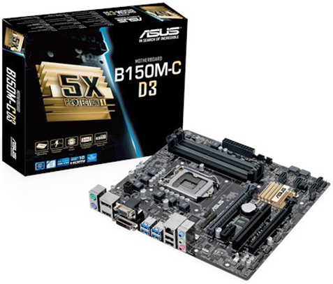 Asus B150M-C D3